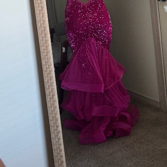 Pink Prom Dress- NWT - Picture 2 of 5